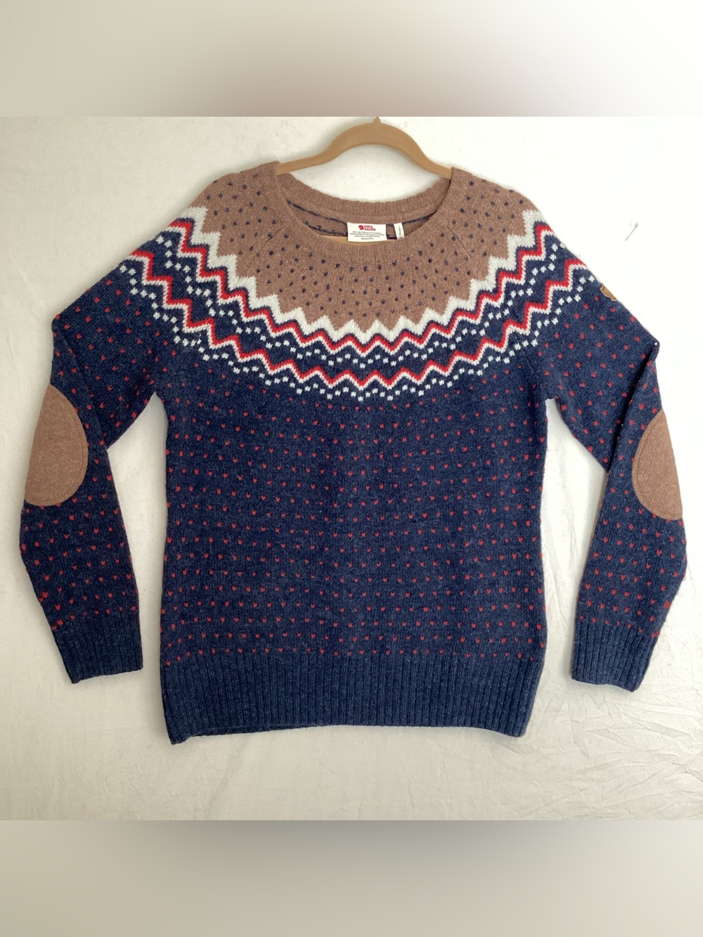 FjallRaven Ovik knit sweater crewneck fairisle
